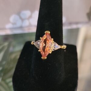 Pink and Gold Ring Size 5